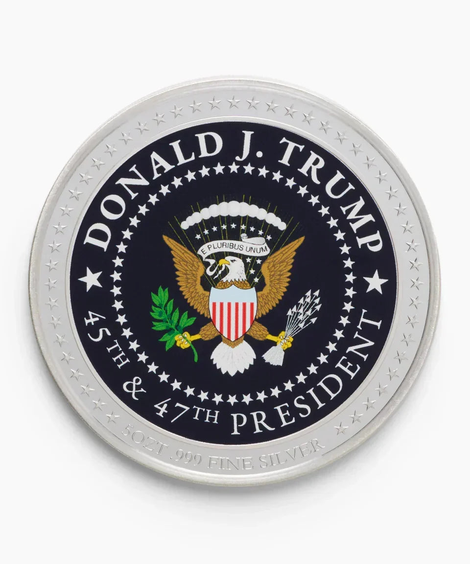 Trump Big Beautiful Silver Color Coin