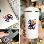 Trump 45/47 Patriotic Vinyl Sticker