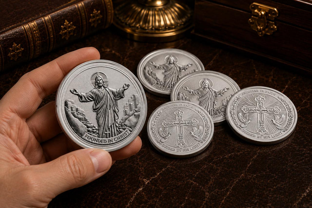 Faith in Jesus Silver Coin